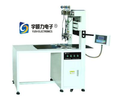 China LED Soft Strip Light Welding Hot Bar Soldering Machine With 2 Iron Heads for sale