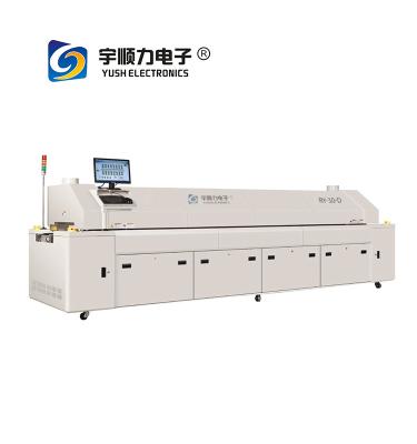 China 3 Phase Solder Reflow Oven / Lead Free Hot Air PCB Reflow Oven for sale
