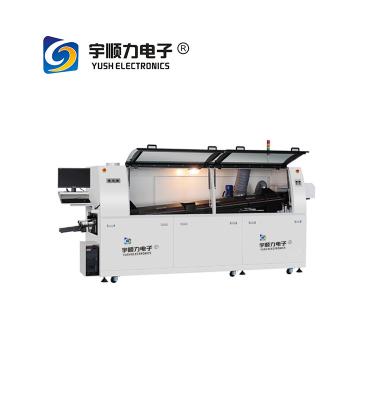 China SMT Lead Free Dual Wave Soldering Machine WS350 For PCB Dip Production Line for sale