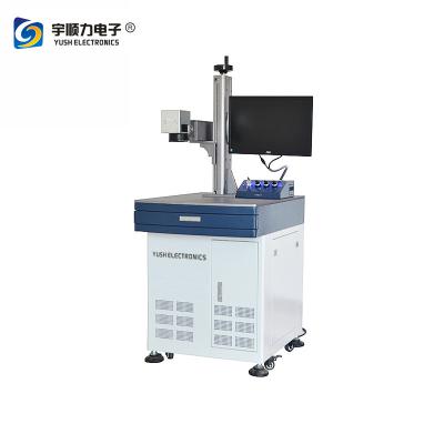 China 1064nm laser de la fibra de la onda 10W 20W 30W que hace la máquina para el metal y el plástico en venta