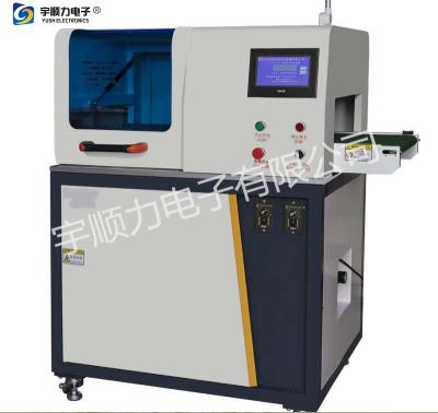 China One Touch Programming LED Cutting Machine , Aluminium Board Separator PCB Depaneling Machine Round Knife ϕ126mm×3mm for sale