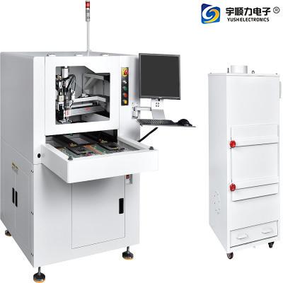China Máquina visual del PWB Depaneling de la alineación de la plataforma de trabajo dual en venta