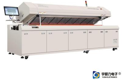 China 6 Zones 380V Hot Air Reflow Oven For PCB Soldering Machine for sale