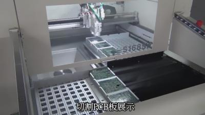 China Safety PCB Depaneling Router Machine 1220mm*1450mm*1420mm for sale