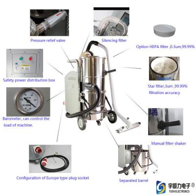 China PCB Cutting Machine / Steam Vacuum Cleaner 2200W 900*600*1200mm for sale