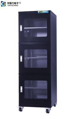 China 450W Black Auto Desiccant Dry Box Cabinet For SMD Packages Moisture Sensitive for sale
