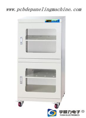 China 165L 220V Industrial Dehumidifying Cabinet With ESD Wheels for sale