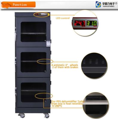 China Auto armário de armazenamento seco do cozimento para armazenamentos sensíveis da umidade SMD à venda