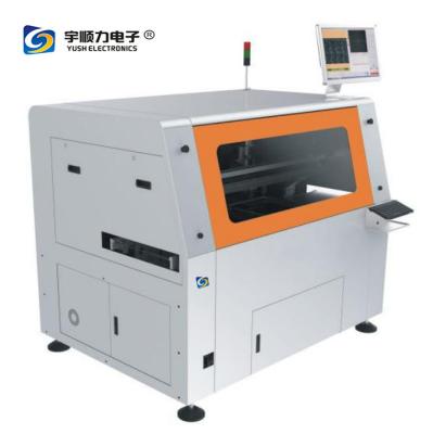 Cina Separatore UV (massimo) del PWB di precisione/450*430 millimetro 15W 2500mm/s del μM della macchina ±20 del laser Depaneling del bordo FR4/ in vendita