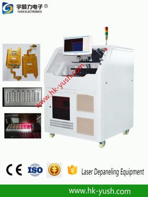 China PCB Separator / FR4 Board Laser PCB Depaneling Machine ±20 μM Precision for sale
