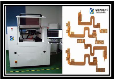 China High Speed Cnc Laser Cutter , 8W / 30 Khz Intelligent Ceramic Boards Laser Metal Cutting Machine for sale