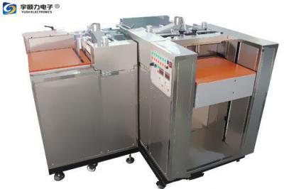 China Präzision manuelles geschnittener Maschinen-Edelstahl 1.2m 825*590*910mm PWBs V zu verkaufen