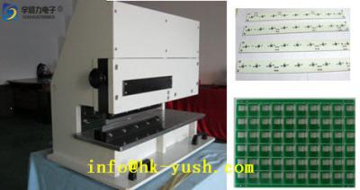 中国 高速高速度鋼の刃が付いている空気PCBの打抜き機/PCBのカッター機械 販売のため