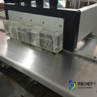China V Cut PCB Cutting Machine For 12mm Max PCB Width , 0 - 520 mm / S Speed for sale