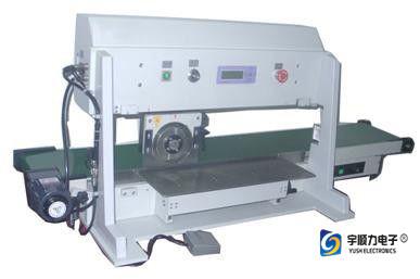 China Automatic V-cut PCB Depanelizer Motorized Type with LCD Program Control for sale