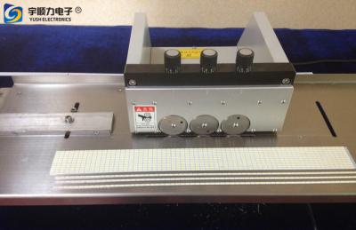 China V máquina llevada cortada del PWB Depaneling para los tableros de aluminio del PWB de V que anotan en venta