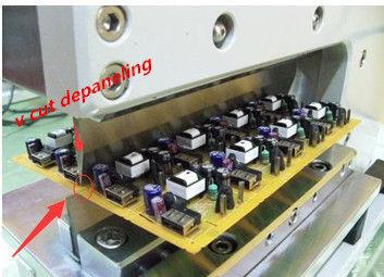 Chine Carte PCB Depanelizer, équipement d'une manière pneumatique conduit de guide optique de T4 T5 de fabrication de carte PCB à vendre