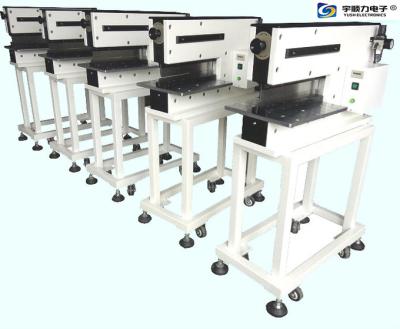China 0.50 - 0.70 Mpa Working Pressure PCB Depaneling Machine 130 mm 200 mm Max cutting Length for sale