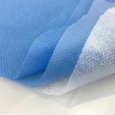 China Disposable Polypropylene 20g PP Non Woven Fabric Surgical Gown for sale