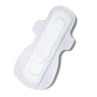 China OEM 155mm Lady Soft Sanitary Pad Biodegradable Cotton Napkin For Ladies Feminine Hygiene for sale