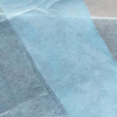 China Fine Mesh 50GSM 1200mm PE Protective Film Protective Clothing Fabric for sale