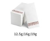 中国 12.5g Serviettesの夕食の紙ナプキン19gの使い捨て可能な布ナプキン 販売のため
