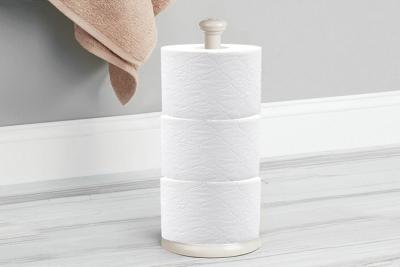 China Bamboo Wood Pulp Standard 45mm Core Toilet Paper 105mm Kitchen Roll Towel for sale