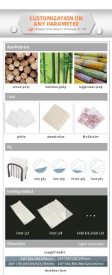 China tejido facial de 13.5gsm Mini Pocket Tissue Disposable Handkerchiefs en venta