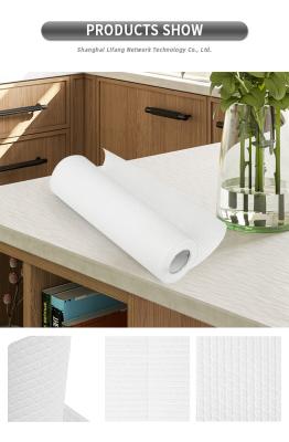 China Toalha de papel descartável do rolo da cozinha do nível superior absorvente super 45mm da água à venda