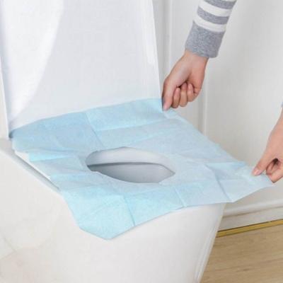 China Single Piece Paper Disposable Toilet Seat Covers 200mm 40gsm for sale