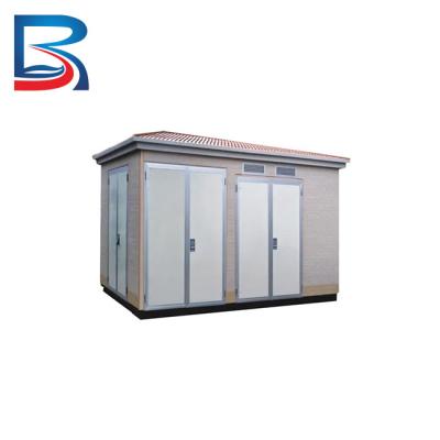 China Oil Immersed 630 KVA Packaged Mini Substation for Commercial Buildings for sale