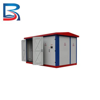 China SF6 Air Insulated Metal Clad Power Compact Transformer Substation Uses SCADA for sale