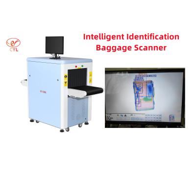 China 80Kv X Ray Security Baggage Scanner With Intelligent Identification Te koop