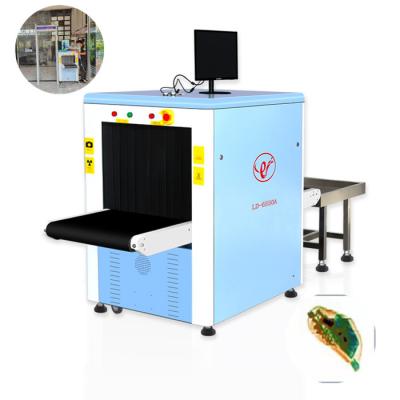 China Security Equipment Baggage X Ray Inspection System Scanner 160 KV Tube LD-6550A for sale