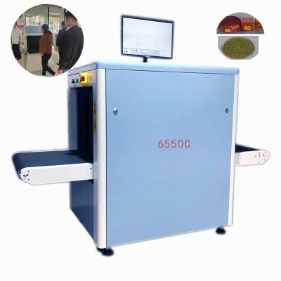China FCC Certification X Ray Luggage Scanner 90cm Conveyor Dual Energy for sale