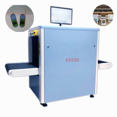 China 650*500mm Tunnel Cargo Scanning Machine X Ray 43mm Penetration Equipment for sale