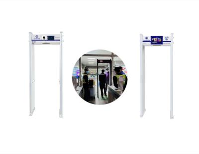 China Paseo del detector de metales del Doorframe de la toma de imágenes térmica de AC85-264V a través en venta
