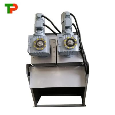 China Dewatering Screw Press for Leather and Municipal Water Treatment 1000 kg Weight for sale