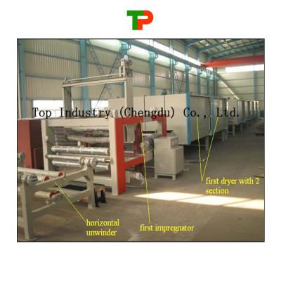 China Melamine Paper Impregnation Machine Resin Impregnation Line 2000*2000*2000 Product for sale