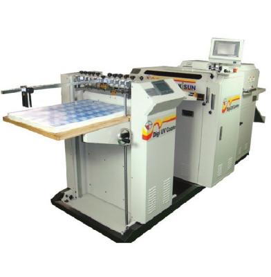 China Hydraulic Technology Digital Spot UV Coating Machine for Wood Floor 220V/380V for sale