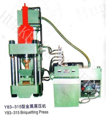 China SGS Hydraulic Briquette Press Machine For Iron Copper Aluminum for sale