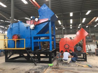 China 1200KW Scrap Metal Crusher , Iron Scrap Crushing Machine for sale