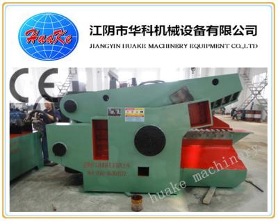 China Aluminio de acero cobreado de cobre amarillo del carril de 5000 Ton Hydraulic Alligator Shear For en venta