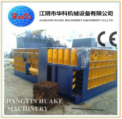 China CE 	Prensas automáticas hidráulicas da eficiência elevada para o aço de aço do HMS do ferro do cobre da sucata à venda