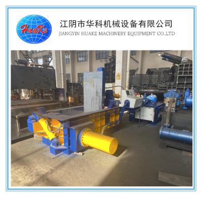 China 125 Ton Small Scrap Metal Baler Machine For Copper Steel Aluminum UBC Cans for sale