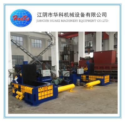 Cina 160 Ton Scrap Steel Baler, macchina idraulica della pressa per balle del metallo in vendita