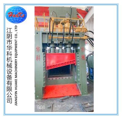 China 800 Tons Hydraulic Scrap Steel Cutting Machine PLC Control for sale