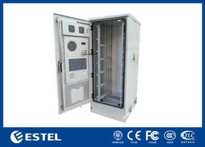 China 34U Thermostatic 19 Inch Rack Enclosures Insulated Telecom Base Station Enclosure for sale