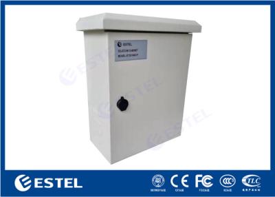 China Rainproof Robust IP55 Outdoor Pole Mount Enclosure With Back Panel / Circuit Breaker Box for sale