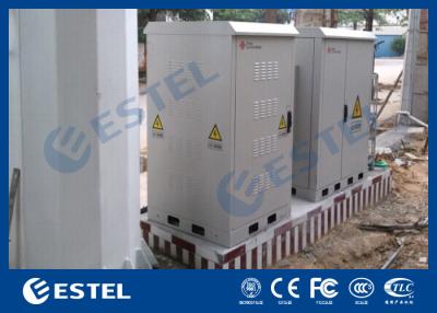 China Certificación al aire libre termostática del CE de las bahías ISO9001 del gabinete 3 del BTS del aire acondicionado de los ventiladores en venta
